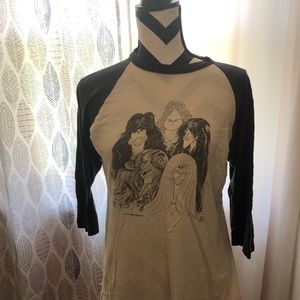 Vintage Aerosmith 1978 concert tour t-shirt